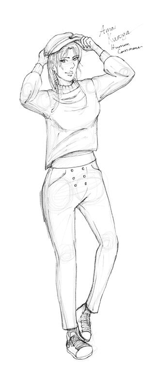 Rough Sketch Full-body