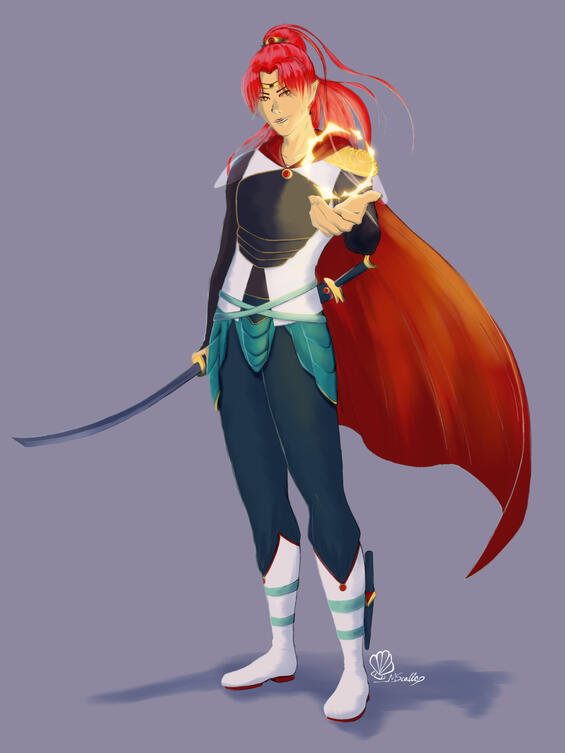 Rough Lineart Full-body, Shading & Lighting