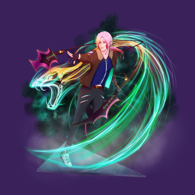 Full Body, Full Rendering and Background